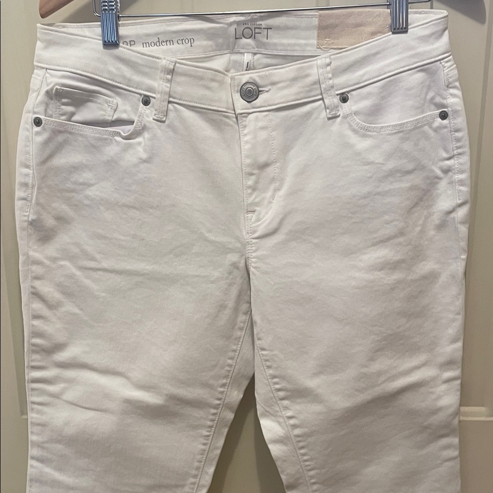 NWT LOFT modern crop jeans